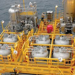induced-gas flotation unit