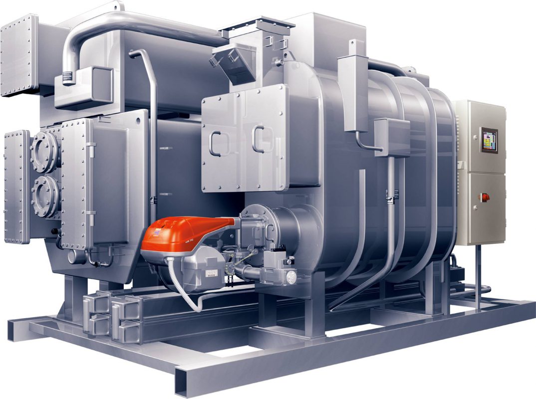 Lithium Bromide Absorption Chiller for waste heat recovery GMS Interneer