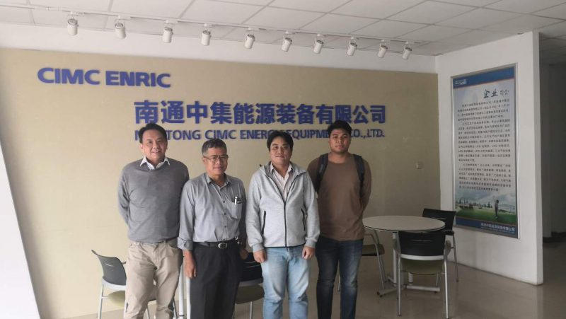 Anan Nanthavat Sayan at Nantong CIMC April 2019