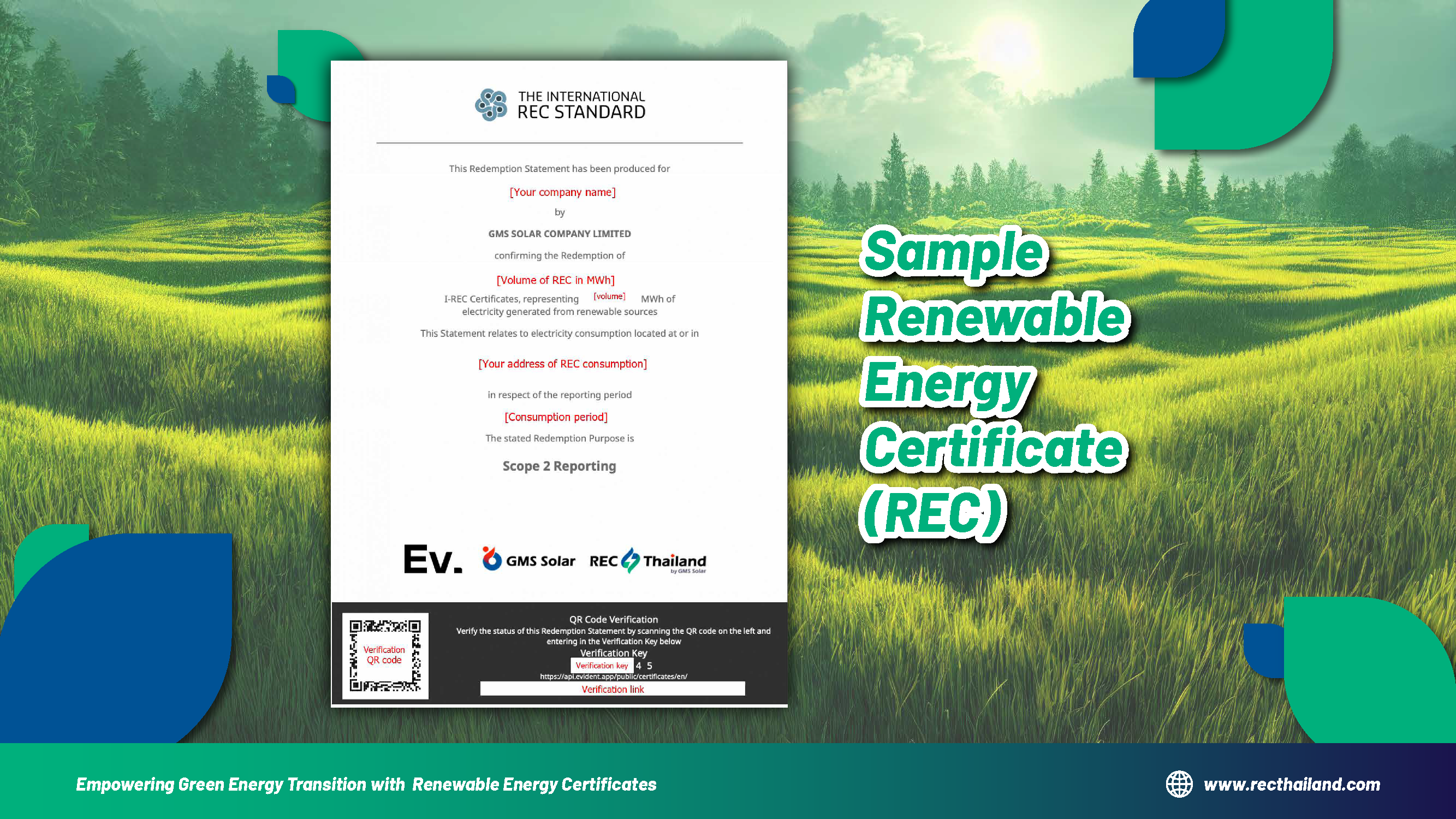 Green Energy Certificates