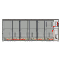 GMS Solar REPT Top View of Container